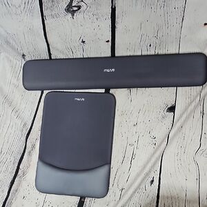 MOSISO Wrist Rest Support for Mouse Pad and Keyboard Set Slate Grey
